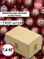 Жевательная резинка Cola party/Кола-пати ZED Candy в упаковке 7,4 кг, 22 мм (для праздников и торговых автоматов)