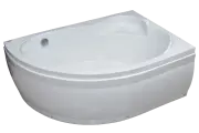 Ванна акриловая угловая правая Royal Bath Alpine 160X100X58 с каркасом, панелью и сифоном в комплекте