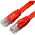 Патч-корд GCR RJ-45(M) - RJ-45 (M) (GCR-LNC65), длина 20 м, красный