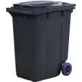 Контейнер мусорный Тара п/э 360л. цв. серый