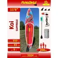 Сапборд 12.6 двухслойный сап борд sup board Molokai 383 см