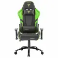 Игровое кресло компьютерное ZONE 51 CLUBPOINT Black-Green, черный/зеленый, искусственная кожа