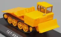 Трактор ТДТ-55А, масштабная модель коллекционная