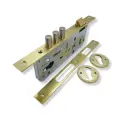 Корпус замка врезного цилиндрового 152/3MR (45 mm) w/b (латунь)
