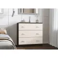 Комод Стендмебель Бася КМ-551М, ШхГхВ: 80х41х76 см, цвет: венге/дуб белфорт