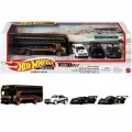 Подарочный набор Hot Wheels Premium / Хот Вилс Euro Hauler 4 шт