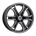 Диски КиК Балеар 7,5x18 6x139,7 D100.1 ET38 цвет алмаз черный