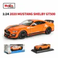 Maisto 1:24 2020 Mustang Shelby GT500 , отлитая под давлением Коллекционная модель автомобиля