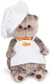 Мягкая игрушка BUDIBASA кот Басик шеф-повар (25 см.)