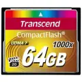Карта памяти CompactFlash Card 64GB 1000X Transcend