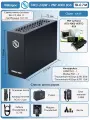 Внешняя видеокарта EGPu Wikingoo T4K3 - 240W + PNY GeForce RTX 4060 8Gb. Thunderbolt 3/4.