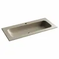 Раковина накладная для ванной Ceramicanova Grace, с отверстием под смеситель, 1010*457*137 мм, цвет капучино матовый