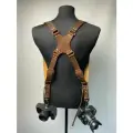 Разгрузка для фотографа на 2 камеры коричневая от GOOD CRAFT