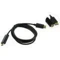 Кабель-переходник VCOM CG608-1.8M DisplayPort M->HDMI M, 1.8м, черный