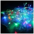 Светодиодная гирлянда 120 разноцветных LED ламп, 12 м, прозрачный ПВХ, соединяемая, IP44, Snowhouse, LD120-M-E