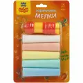 Мелки цветные для асфальта Мульти-Пульти, 5шт, 5цв, круглые, с держателем, блистер