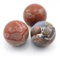 Шар из природного камня агат, диаметр 60-61мм .