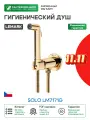 Гигиенический душ Lemark Solo LM7171G латунь встраиваемый со смесителем