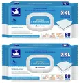 Влажные салфетки для лежачих больных White whale 80 шт. 2 упаковки