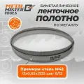 Полотно Metal Master для ленточныx пил M42 13x0,65x1335 8/12
