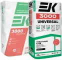 Клей плиточный EK 3000 Universal, морозостойкий, серый, 25кг