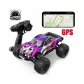 Радиоуправляемый монстр MJX Hyper Go H16H (фиолетовый) 4WD 2.4G LED GPS 1/16 RTR