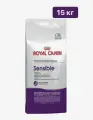 Сухой корм Royal Canin Sensible, для кошек, суперпремиум, 15 кг ПРО