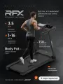 Беговая дорожка RFX T420F, электрическая, складная, для дома, 130кг, 14 программ