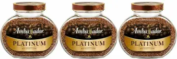 Кофе Ambassador натуральный растворимый Platinum, сублимированный, 95 г, 3 шт