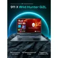 Ноутбук игровой Thunderobot 911 X Wild Hunter G2L, 15.6, Intel Core i5-12450H, RAM 16 ГБ, SSD 512 ГБ, NVIDIA GeForce RTX 4050 6 ГБ, Windows 11 Pro, Grey