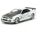 Модель автомобиля Jada Toys Pink Slips 2002 Nissan Skyline GT-R (R34) (1:32) 36135