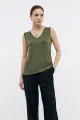Топ Baon B261204, размер XS, зеленый