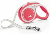 Flexi Рулетка-ремень Flexi для собак до 12кг, 3м, красная (New Comfort XS Tape 3m red)