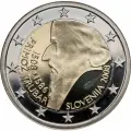 Словения 2 евро 2008 500 лет со дня рождения Приможа Трубара Proof в капсуле, Биметалл