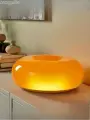 Лампа Пончик, сенсорная, светодиодная, 5Вт, 30 см, оранжевая