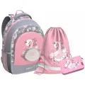 Рюкзак школьный ErichKrause - ErgoLine 15L - Swan Princess - с наполнением (мешок + пенал)