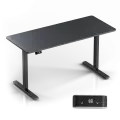 ONKRON WDT221E, черный моторизированный стол с регулировкой по высоте ( столешница 1400 x 600 x 18 мм)