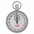Секундомер механический RGK SWM-1A3 с поверкой, металлический, серебристый