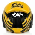 Боксёрский шлем Fairtex HG16-M2 жёлтый M