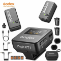 Петличный микрофон Godox Magic XT1, приемник-передатчик для телефона, цифровой зеркальной камеры, смартфона