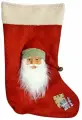 Носок для подарков здесь БЫЛ Санта, полиэстер, 50 см, Peha Magic