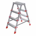 Лестница-стремянка двусторонняя Haushalt ННДС4