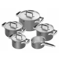 Набор кастрюль ZWILLING PURE 9 элементов, серый 1028803