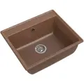 Кухонная мойка GranFest VERTEX V-580 терракот