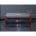 Органайзер в багажник AUDI S Line, черно-красный 70х30х30 см, экокожа