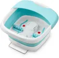 Гидромассажная ванночка для ног Medisana FS 886, голубая, складная