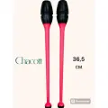 Булавы резиновые Chacott 36 см коралл-черный цвет 150.