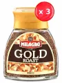 Кофе Milagro Gold Roast растворимый сублимированный, 190 г х 3 шт