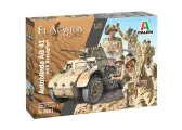 Сборная модель Техника и вооружение Autoblinda AB 41 with Bersaglieri El Alamein (1:35), артикул 6591