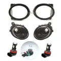 Светодиодные противотуманные фары для BMW E46 M3 3 SERIES 2001-2005 Противотуманные фары для BMW E39 M5 1995-2004 гг, крышка противотуманной фары, гриль, рамка, фара LED Fog and Covers